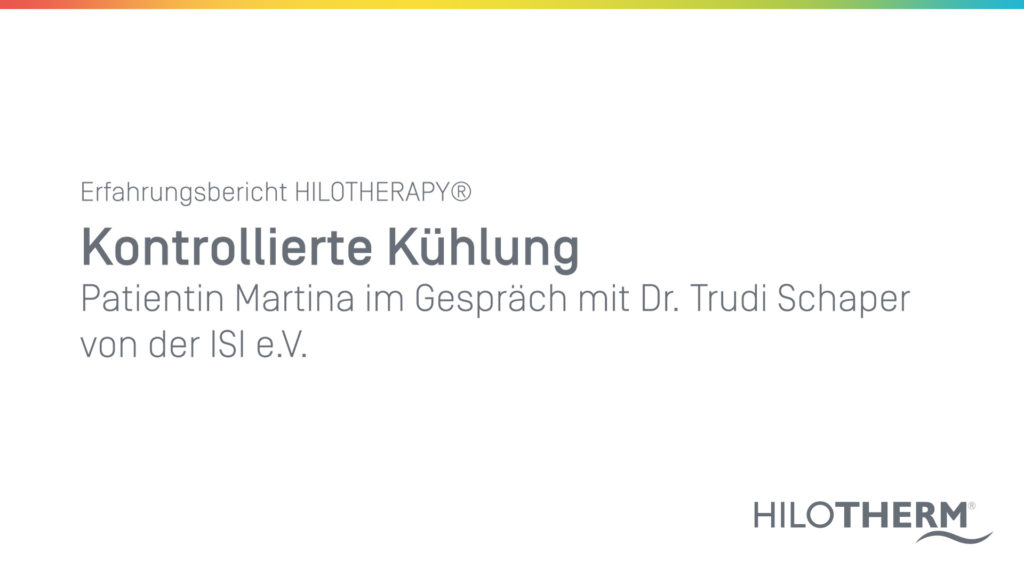 Hilotherapy Erfahrungsbericht: Kontrollierte Kühlung